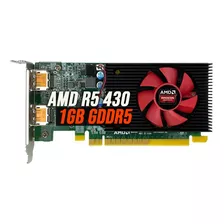 Tarjeta De Video 1gb Gddr5 Radeon R5 430 Grafica Bajo Perfi