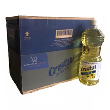 Caja Aceite Cristal Vegetal 8 Botellas De 1.5 Litros C/u