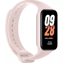 Funda Para Xiaomi Smart Band 8 Active Global De 1,47 Mm, 1,47 Mm, Negra, Pulsera Rosa