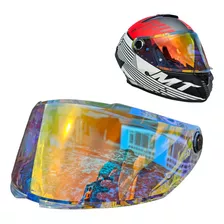 Visor Para Casco Mt Thunder 4 V-28b Lujo