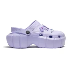 Sandalias / Crocs / Zuecos Mujer Con Plataforma Bunny 