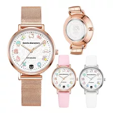 Reloj Sanrio Hello Kitty My Melody Cinnamoroll Para Mujer