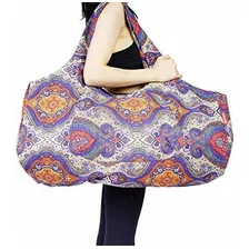 Bolso Grande Para Yoga Con Bolsillos Celestial 