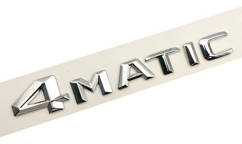 3d Abs Letter Badge 4matic Logo Sticker For Mercedes-benz