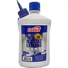 Tinta Marcador Permanente Refil P/cartaz Azul 500ml Radex