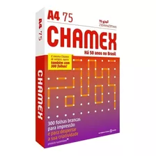 Papel Sulfite A4 Chamex Office Br 75g 210x297mm 300 Folhas