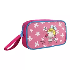 Estojo Necessaire Menina Pequeninos Jacki Design - Ahl17271 Cor Pink - Passarinho