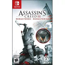 Assassins Creed 3 Remastered Nintendo Switch Nuevo Español