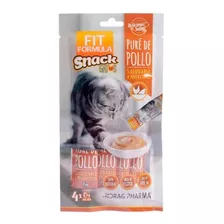 Fit Snack Puré Pollo Para Gatos