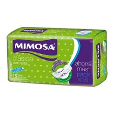 Toalla Femenina Mimosa Clasica Con Alas 16 U