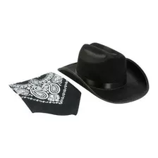 Aeromax Junior Cowboy Hat Con Panuelo Negro