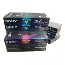 Kit 3 Fitas Vhs T120ve - T160ve Virgem Sony Lacrado