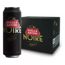 Cerveza Stella Artois Noire Schwarzbier Lata 473 ml 6 Unidades