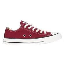 Zapatilla Converse All Star Low Lona Color Original Bordó