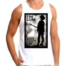 Camiseta Regata Poster Banda The Cure Boys Dont Cry