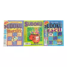 Sudoku Pack 3 Diferentes Libros 50pg - Globalchile