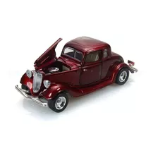 Ford Coupe 1934 Coleccionable Qp Motormax 73217 Escala 1/24