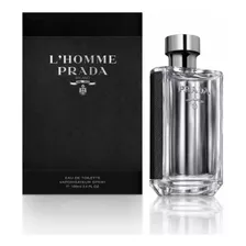 Perfume L Homme Prada 100ml Eau De Toilette +amostra