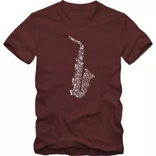 Camiseta De Samba Sambista Saxofone Camisa Sax Plus Size