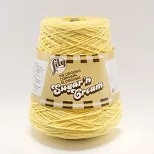 Lily Sugar N Cream - Hilo Para Conos, 400 G, Color Amarillo