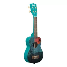 Ukelele Soprano Kala Moonrise Uk-moonrise + Funda Color Celeste