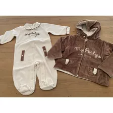 Conjunto Prenatal Importado Talle 6-9 Meses. Única Mano.