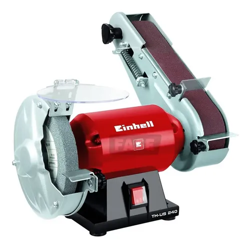 Amoladora Banco Y Lijadora De Banda Einhell Th-us 240 Combinada 240w