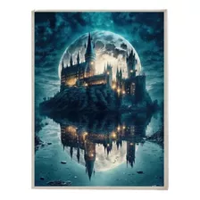 Pintura Diamante 5d Quadro 30x40cm Castelo Harry Potter