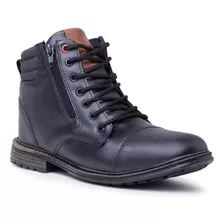 Bota Coturno Masculina Casual Social Ziper Lateral Promoção 