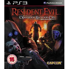 Jogo Ps3 Resident Evil Operation Raccoon City Físico Lacrado