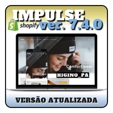 Tema Shopify Impulse + Atualizações