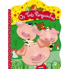 Livro Conto Infantil Os Três Porquinhos Ilustrado 16pag