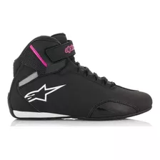 Tênis Feminino Alpinestars Stella Sektor Preto Rosa