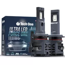 Kit Ultra Led Force One 8200 Lm 8000k Farol Alto Baixo Milha