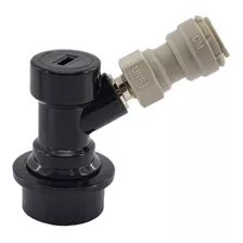 Conector Ball-lock Para Líquido (preto) Rosca 7/16 + Dmfit