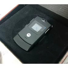 Celular Motorola V3 Black Brasil Top Caixa Antigo De Chip
