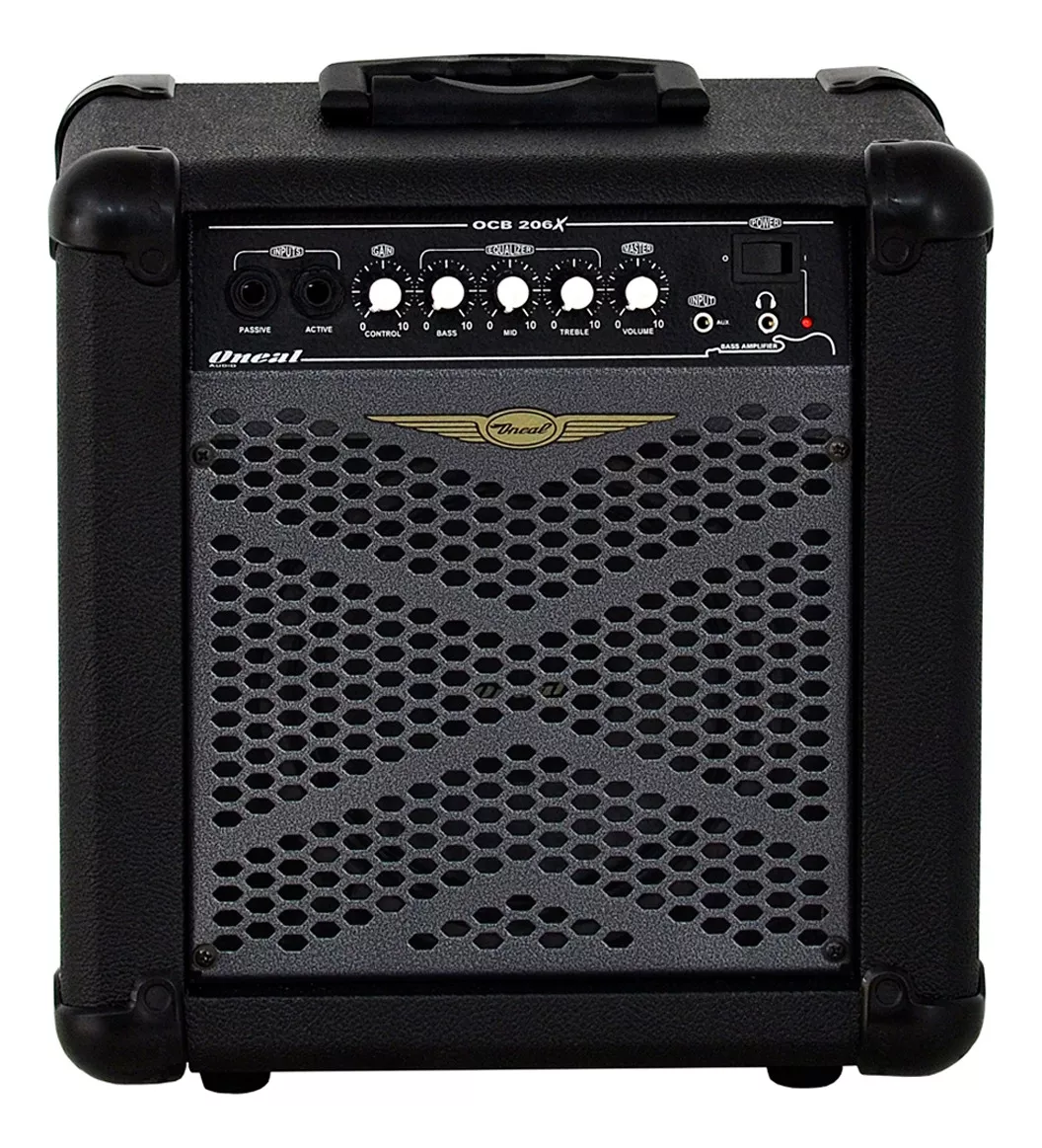 Amplificador O'neal Ocb 206x Para Baixo De 20w Cor Preto 120v/220v