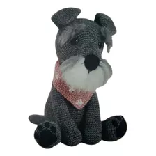 Cachorro Schnauzer Coleção Doguinhos Crochê Amigurumi Cão