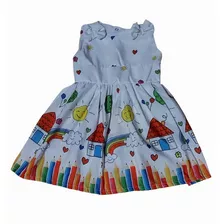 Vestido Infantil, Tematicos Muito Lindo De Otima Qualidade