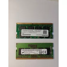 16 Gb Ram (2x8) Notebook Sodimm Ddr4 2400-3200