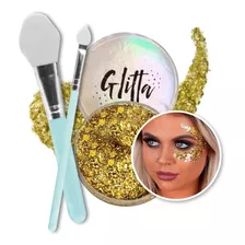 Gel Glitter Gliter Para Maquillaje Artístico Easy Glitta