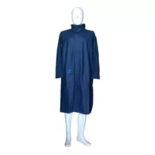 Impermeable Para Lluvia En Poliuretano Azul, Marca Glaciar