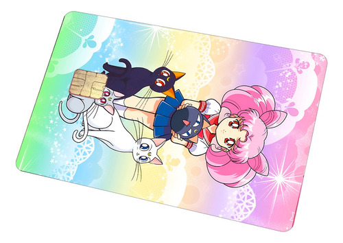 Sticker Para Tarjeta Anime Gatos Mickey Sanrio Superhroes Foto 7
