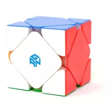 Cubo Mágico Skewb Gan M Enhanced Magnético Profissional Cor Da Estrutura Stickerless