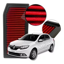 Filtro Ar Esportivo Renault Logan 1.6 12v Flex 2017 A 2023