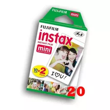 Filme Instax Mini Pack Com 20