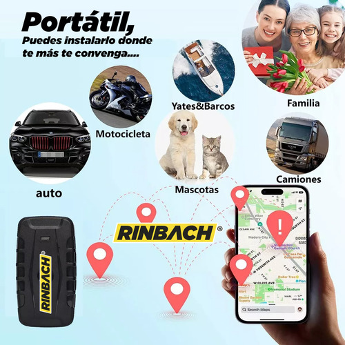 Localizador Gps Porttil 4g Para Mercedes Benz Clase C 2014 Foto 5