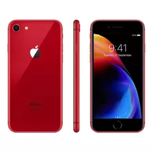 iPhone 8 64gb Red Garantia 10x Sem Juros Com Fone De Ouvido