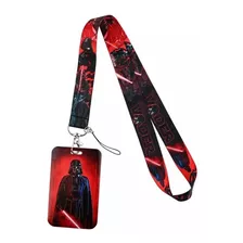 Lanyard Darth Vader Cinta Colgante Portacredencial Llavero