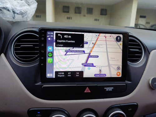 Radio Android/carplay Hyundai Grand I10 Apple Car +camara Foto 4